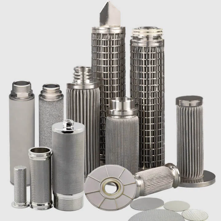 Powder sintered cartridge