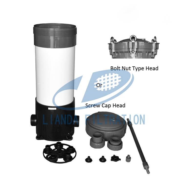 UPVC filter shousing