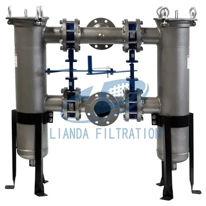 Duplex bag filters