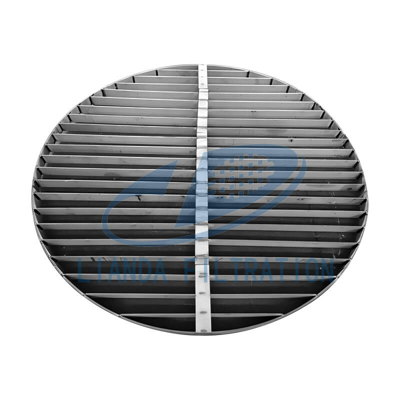 Corrugated fill beam type support device