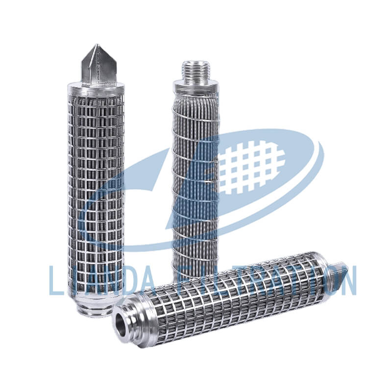 Pleated filter element