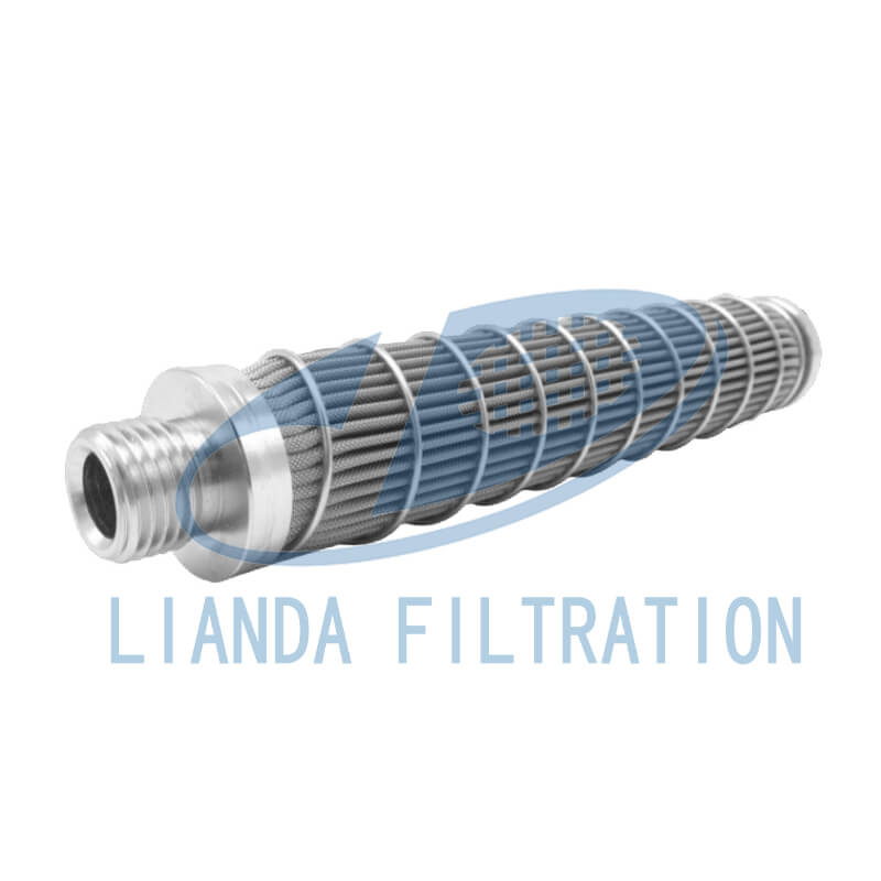 Pleated filter element