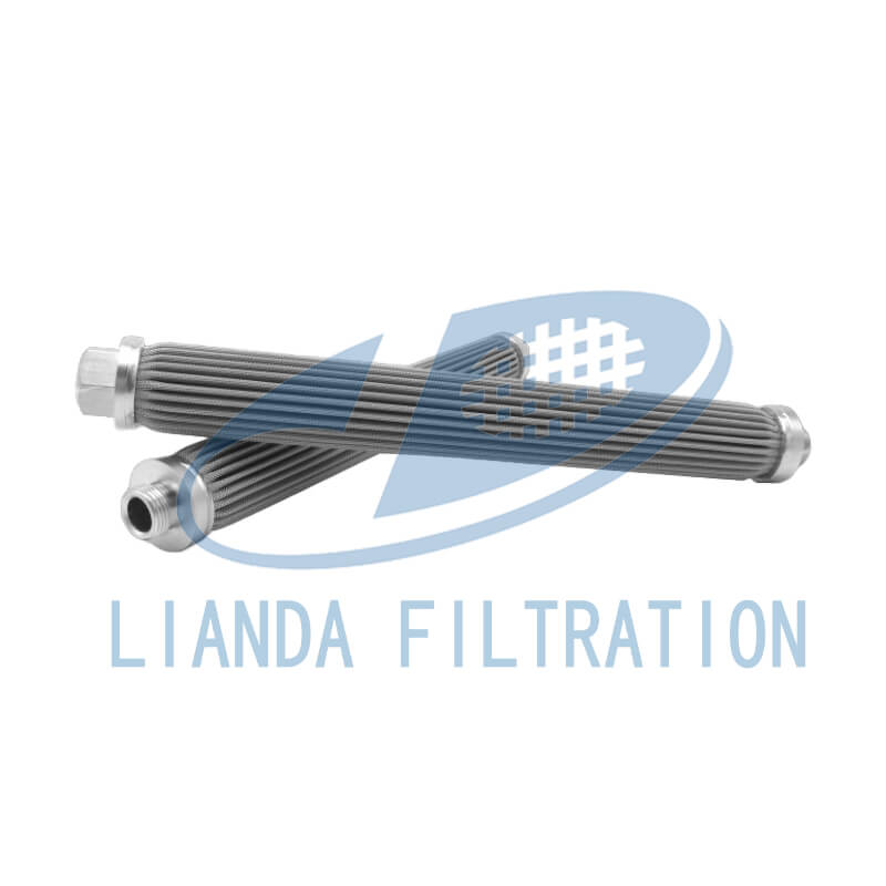 Pleated filter element