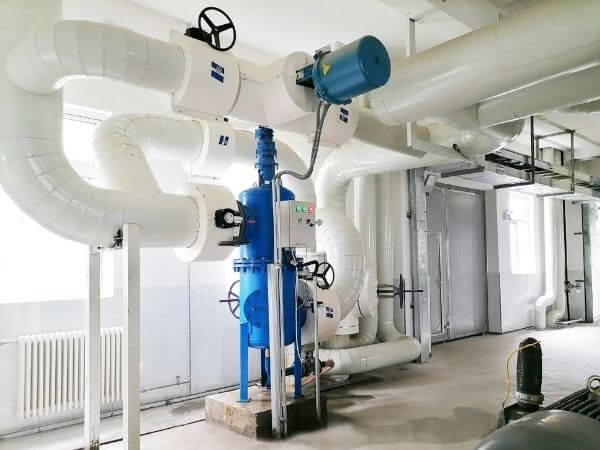 Automatic backwash filter