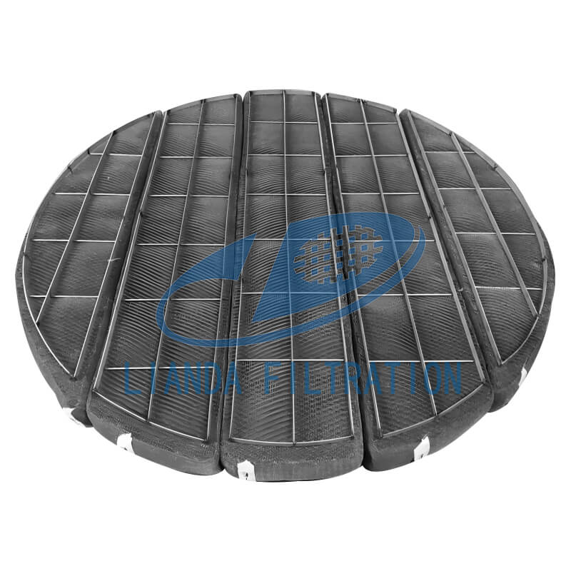 Stainless steel wire mesh demister