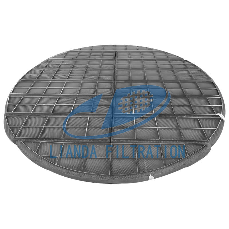 Stainless steel wire mesh demister