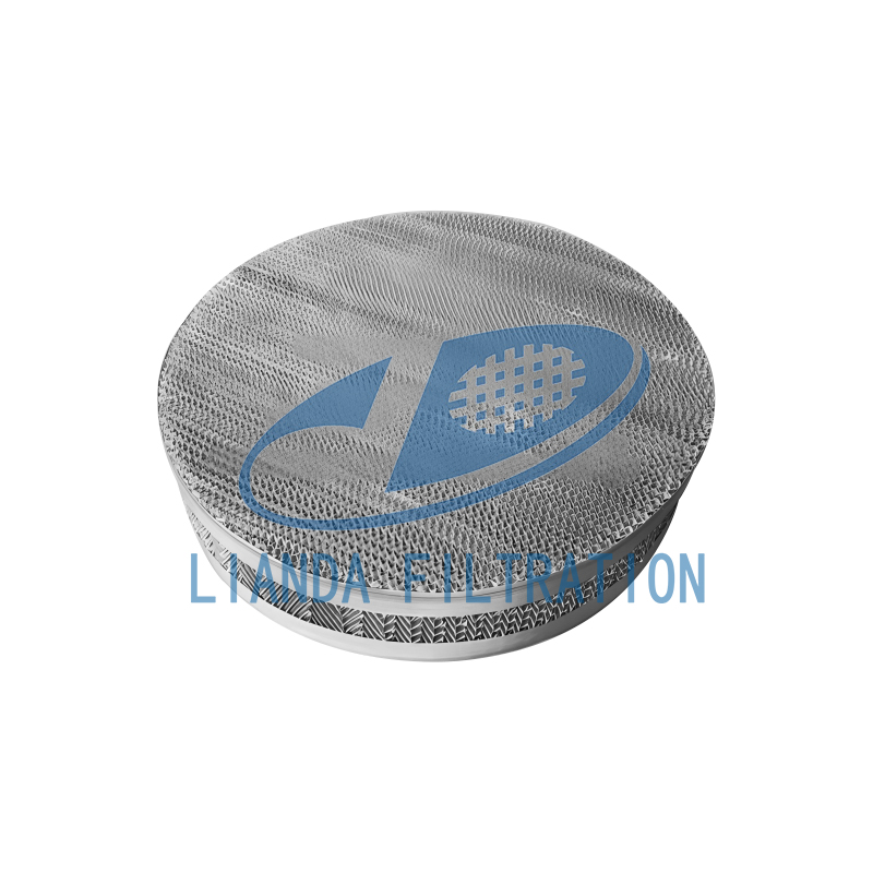 Double layer wire mesh corrugated packing