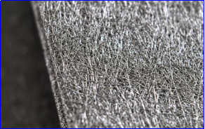 Metal sintered fibre
