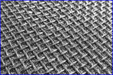 Square-hole sintered mesh